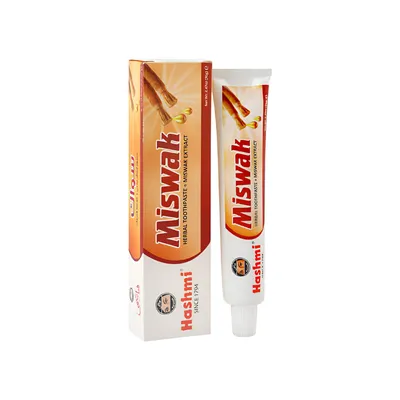 HASHMI TOOTHPASTE 70GM  MISWAK