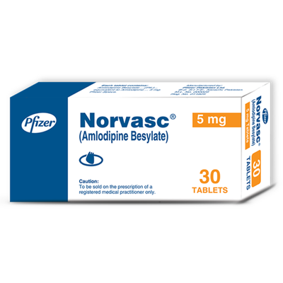 NORVASC TAB V 5/160MG