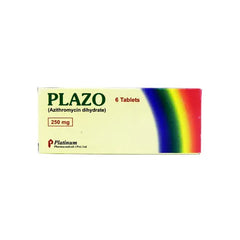PLAZO TAB 250MG 12S