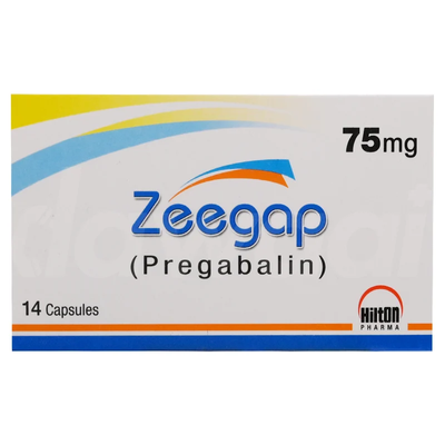 ZEEGAB CAP 75MG 20S