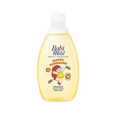 BABI MILD BABY BATH 180ML HAPPY SUNSHINE