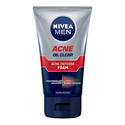 NIVEA MEN FACE WASH 100GM ACNE DEFENSE