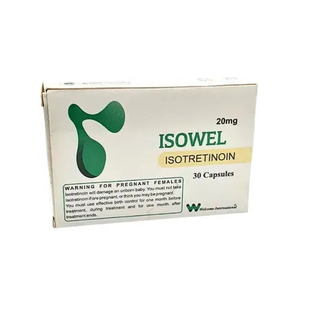 ISOWEL CAP 20MG 30S