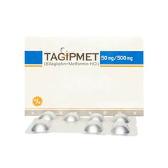 TAGIPMET TAB 50 500MG 20S