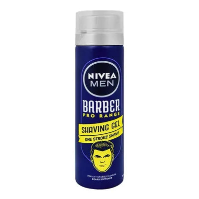 NIVEA SHAVING GEL 200ML BARBER MEN