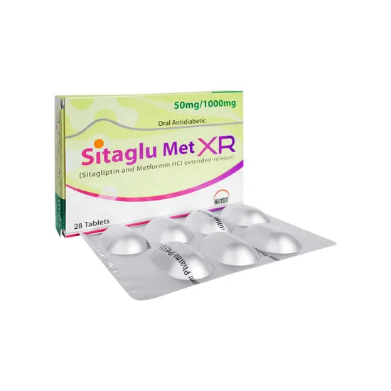 SITAGLU TAB MET XR 50 1000MG 28S