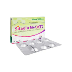 SITAGLU TAB MET XR 50 1000MG 28S