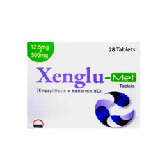 XENGLU TAB MET 12.5 1000MG 28S