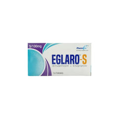 EGLARO TAB S 5 100MG 14S