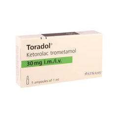 TORADOL INJ 30MG IV/IM******(RX)