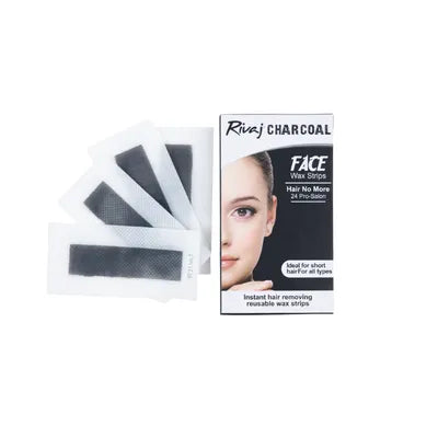 RIVAJ UK FACE WAX STRIP CHARCOAL