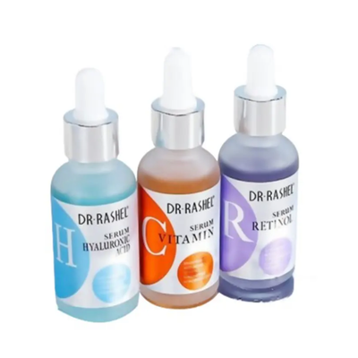 DR.RASHEL COMPLETE FACIAL SERUM SET 3 PACK