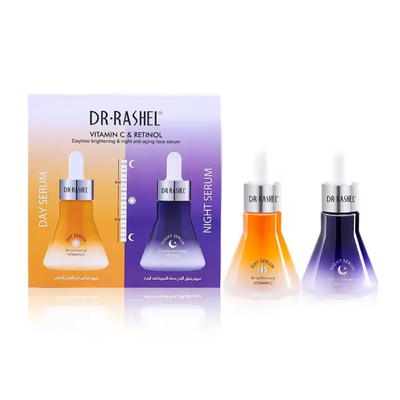 DR.RASHEL VITAMIN C & RETINOL FACE SERUM 2 PACK 30ML