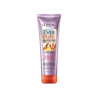 LOREAL SHAMPOO EVER PURE 250ML FRIZZ DEFY IMP