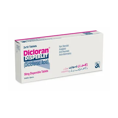 DICLORAN TAB 50MG DISPERLET