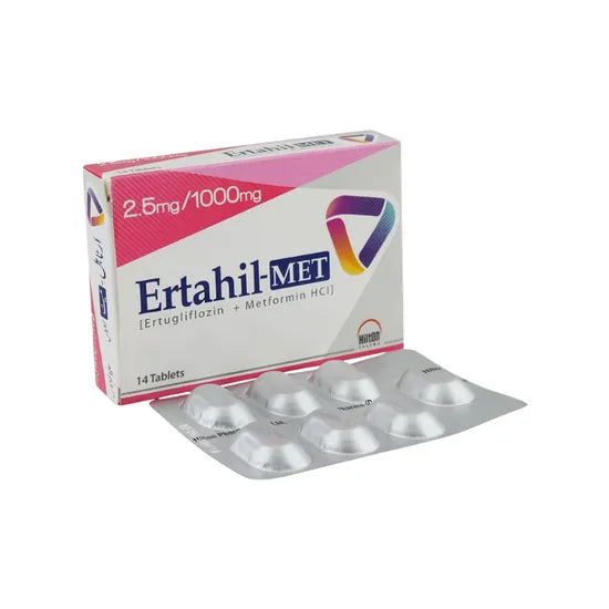 ERTAHIL TAB MET 2.5 1000MG