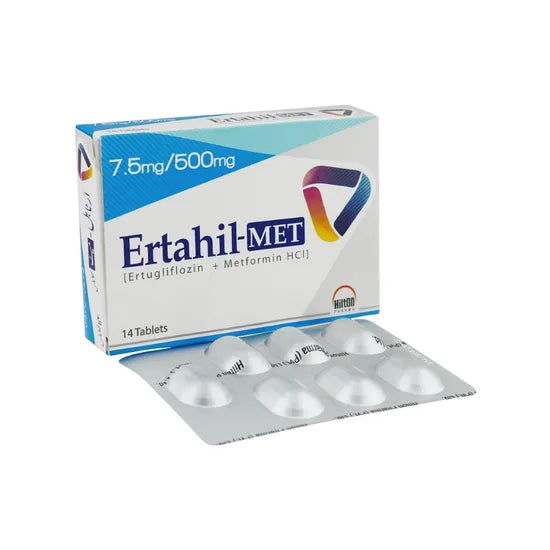 ERTAHIL TAB MET 7.5 1000MG