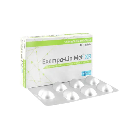 EXEMPA LIN MET TAB XR 12.5 2.5 1000MG