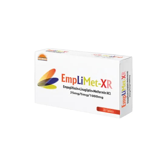EMPLIMET TAB XR 25 5 1000MG