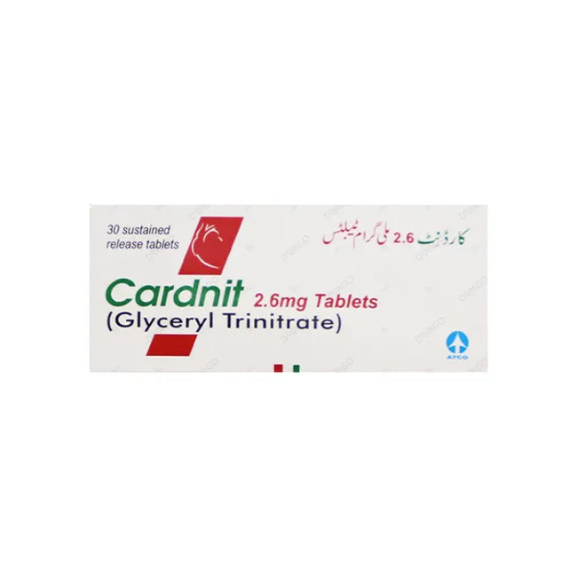 CARDNIT TAB 2.6MG