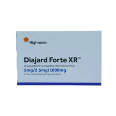 DIAJARD TAB FORTE XR 5 2.5 1000MG