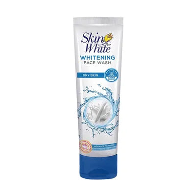 SKIN WHITE WHITENING FACEWASH (DRY SKIN) 60ML