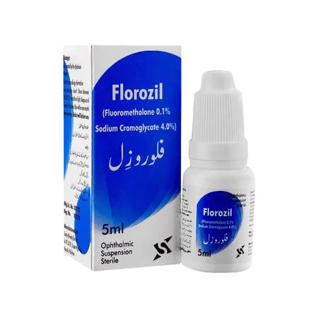 FLOROZIL DROP EYE 0.1/4.0% 5ML