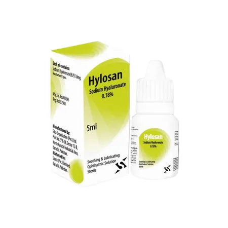 HYLOSAN DROP EYE 0.18% 5ML
