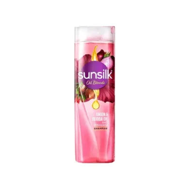 SUNSILK OIL BLENDS SHAMPOO 380ML (ONION & JOJOBA OIL )