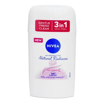 NIVEA DEO STICK 50ML NATURAL RADIANCE