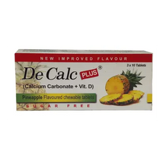 DECALC TAB PLUS CHEWABLE