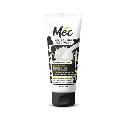 MEC - NOURISHING MILK WHITENING FACE WASH 100G