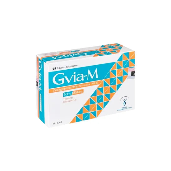 GVIA M TAB 50 850MG 28S