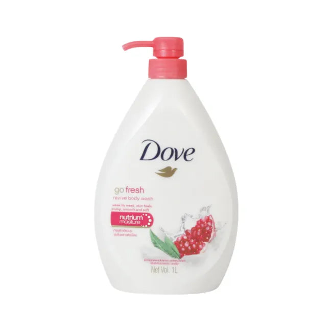 DOVE BODY WASH 1000ML POMEGRANATE & LEMON