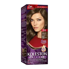 WELLA KOLESTON HAIR COLOR# 305/1 LIGHT ASH BROWN