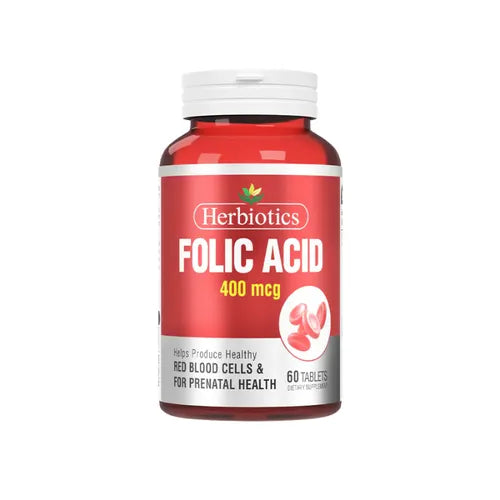 Herbiotics folic acid 60s