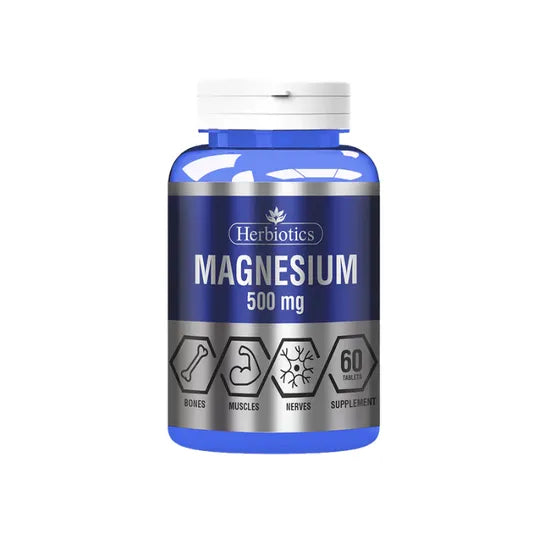 HERBIOTICS MAGNESIUM 500MG TAB 60S