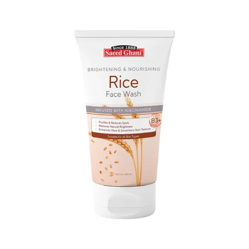 SAEED GHANI FACE WASH 100ML RICE