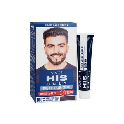 VINCE HAIR COLOUR HC-03 DARK BROWN