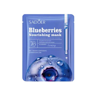 SADOER FACIAL MASK 25GM BLUEBERRIES