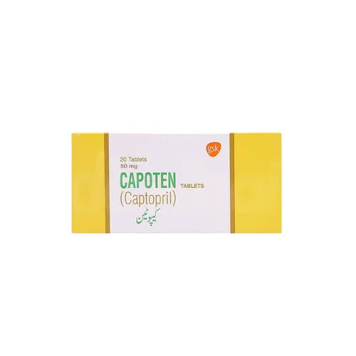 CAPOTEN TAB 50MG