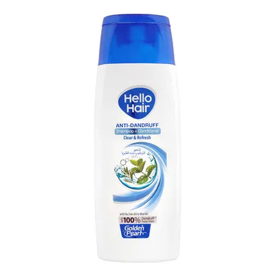 HELLO HAIR SHAMPOO 360ML ANTI DANDRUFF
