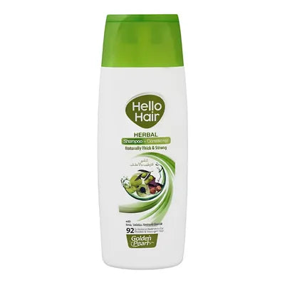 HELLO HAIR SHAMPOO 360ML HERBAL