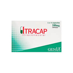 Itracap cap 100mg 4s