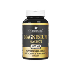 HERBIOTICS MAGNESIUM GLYCINATE 1000MG TAB 30S