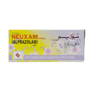 NEUXAM TAB 0.25MG******(RX)