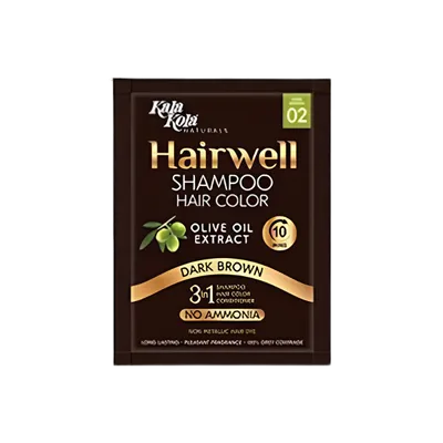 KALA KOLA SHAMPO HAIR COLOUR 160ML 02 DARK BROWN
