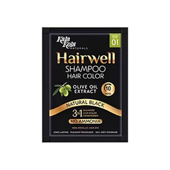 KALA KOLA SHAMPOO HAIR COLOUR 160ML 01 NATURAL BLACK