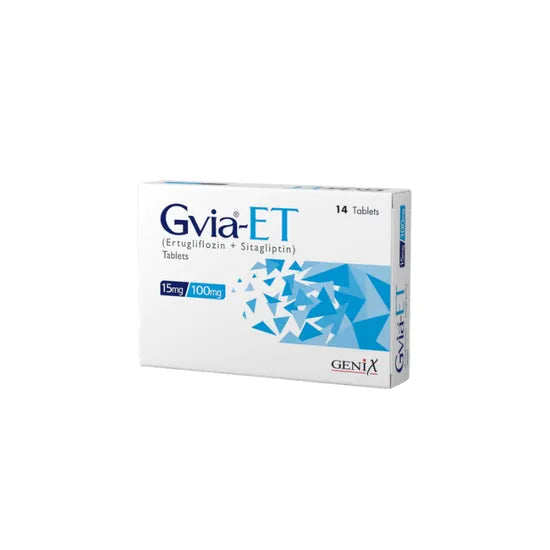 GVIA TAB ET 15 100MG 14S