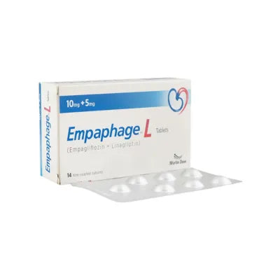 EMPAPHAGE TAB L 10 5MG 14S